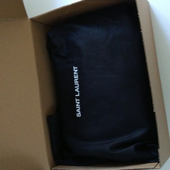 *SOLD* YSL Solferino Small Satchel in White Leather - Picture 8 of 8